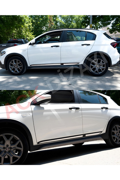 ACK Dizayn FİAT EGEA SEDAN/HB/CROSS/STW ARAÇLARINZA ÖZEL ÜRETİM YAN KAPI KORU...