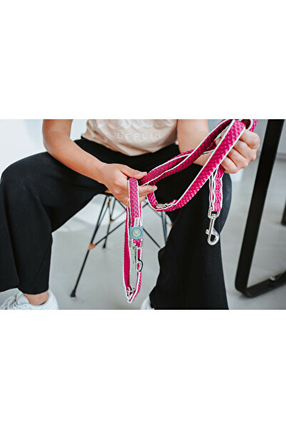 Hunter Lesă pentru câini Fuchsia, reglabilă, 2 m