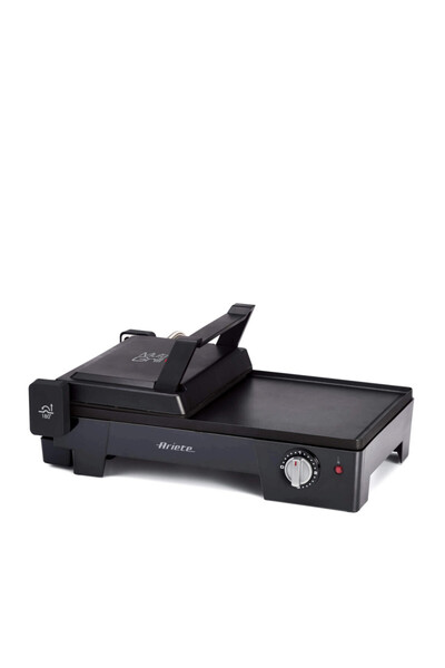 ARIETE Grătar electric 3 în 1 MULTI GRILL 1916/10, 2400W, 60x25cm, Suprafață extensibilă, Termostat, Negru