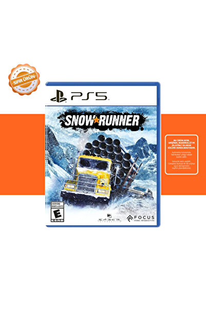 Focus Entertainment Snow Runner - Ps5 Oyun [SIFIR]