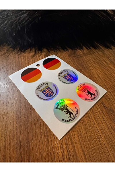 OkyayWorks Plate Stamp Set # 4- Car-Motorcycle Sticker Sticker