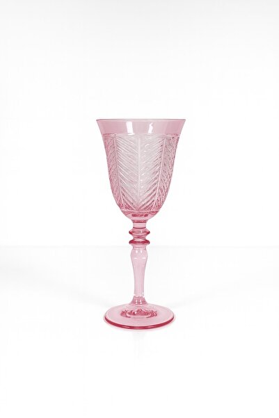 Mirano Cam Tasarım DEKORLU (KESME) EL İŞİ BOYALI MARVİON 270CC KADEH