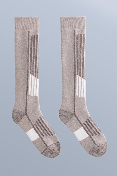 Oysho Primaloft® yarn WOOLMARK® wool blend long ski socks