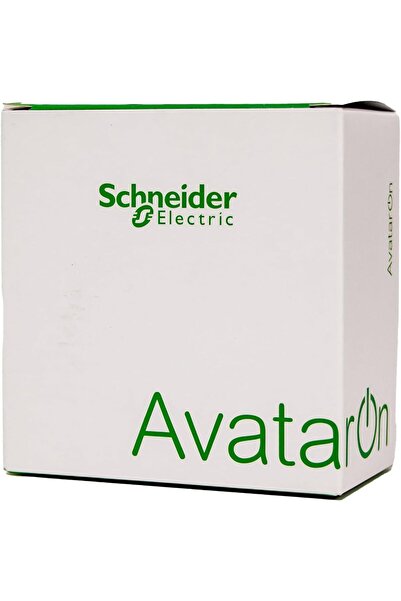 Schneider Electric AvatarOn Rotary Push Dimmer Switch 250V White - E8331RD250_WE