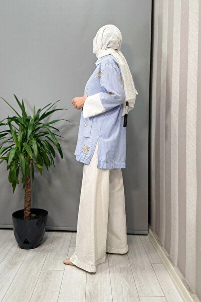 MissWhence Wide Leg Jeans White 37101