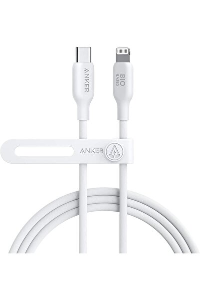 Anker USB-C to Lightning Cable 1.8m (MFi, Fast Charge) - White