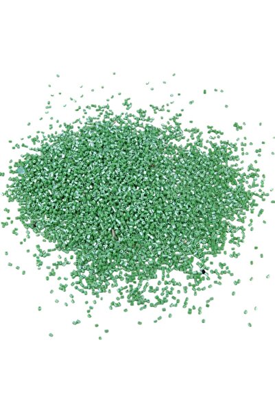 Serhat Aksesuar ve El İşçilik خرز مقطوع باللون الأخضر الباستيل 2×1.5 مم (100 ...