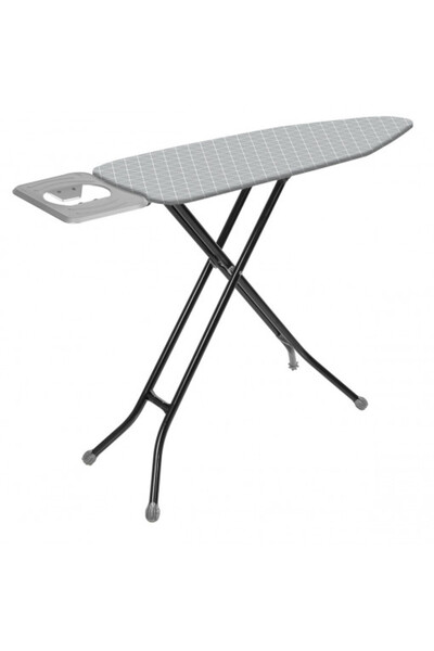 Perilla Present Ironing Board - Gray, Monobloc, 38 x 110 cm, 50% Cotton 50% Polyester