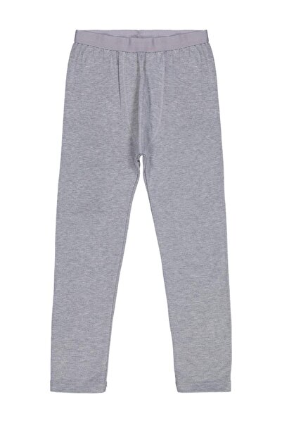Civil Boys Thermal Leggings for Ages 9-13 - Gray 13-14 Years Old