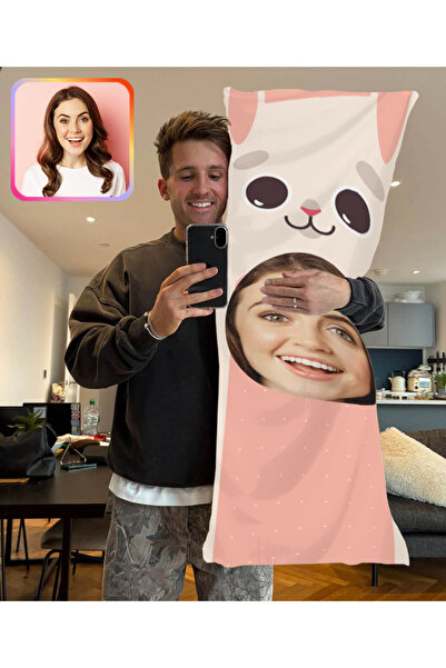 EJOYA Kişiye Özel Fotoğraflı Sarıl Bana Yastık 116210