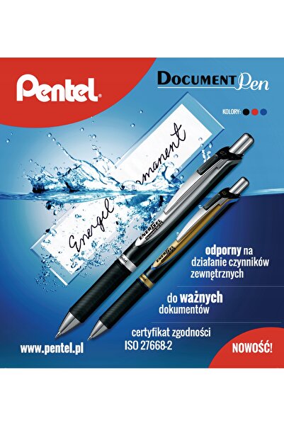 Other Pentel Energel Black Blp75-A Rollerball Pen