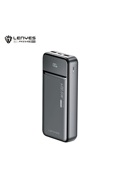 Lenyes بنك طاقة PX254D بسعة 20000 مللي أمبير في الساعة