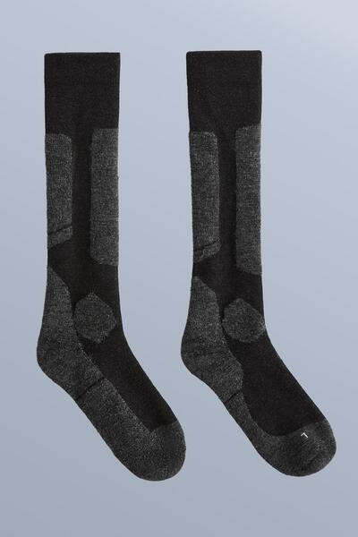 Oysho WOOLMARK® wool blend long ski socks