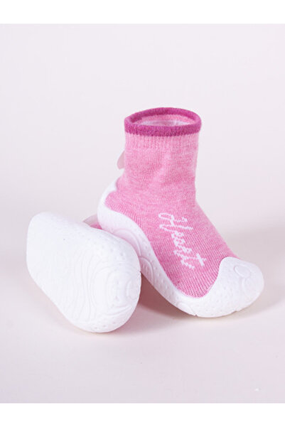 BebeNou Mocasini pentru copii cu talpă antiderapantă - Inimă OB-136