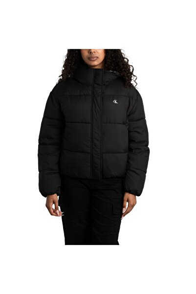 Calvin Klein Geaca GEACĂ SCURTĂ CU LOGO ȘI GLOGĂ Femei