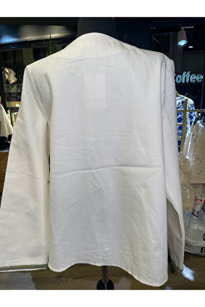 By-esq Women's Embroidered Long Sleeve Special Design Cotton Jacket