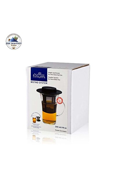 Blue mountain Tea cup with filter, 280 ml