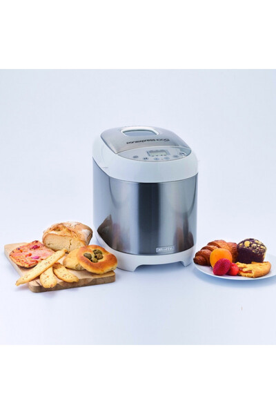 ARIETE Breadmaker PANEXPRESS 1000 0133/00, 550W, 1kg, 19program, LCD, 3level, 15h delayed start,Inox