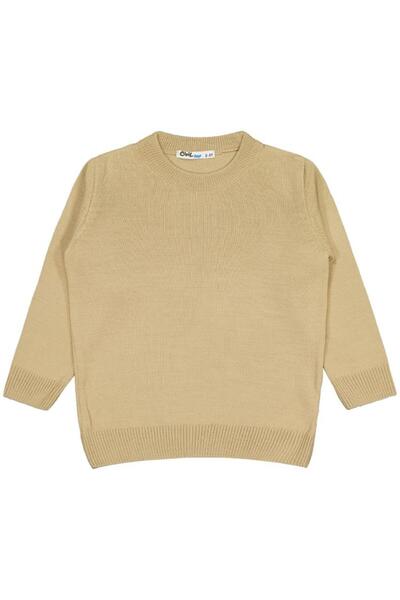 Civil Boys Basic 2-5 Years Old Sweater - Brown 3-4 Years Old