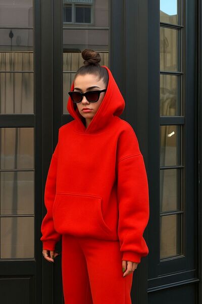 BENROMA ÜNİSEX KAPÜŞONLU SWEATSHIRT