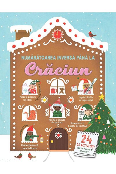 Editura Univers Enciclopedic Junior Numaratoarea inversa pana la Craciun (Usb...