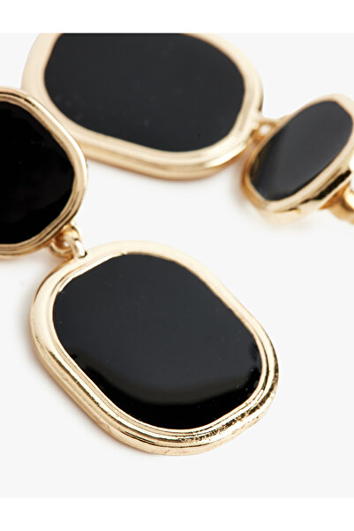 Koton Sallantılı Geometrik Küpe