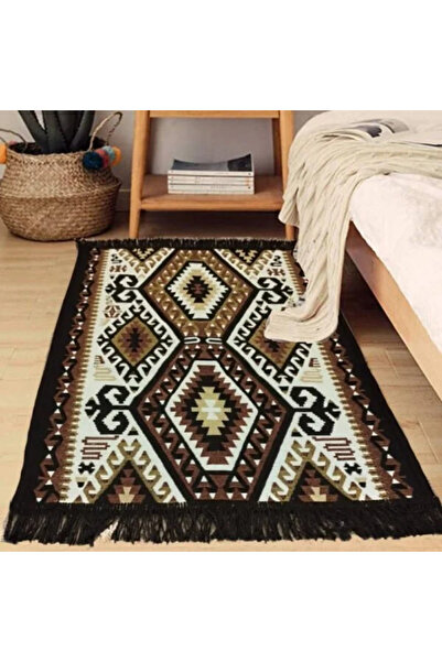 OEM Woven rug, double-sided, size 80 x 200 cm H&H34