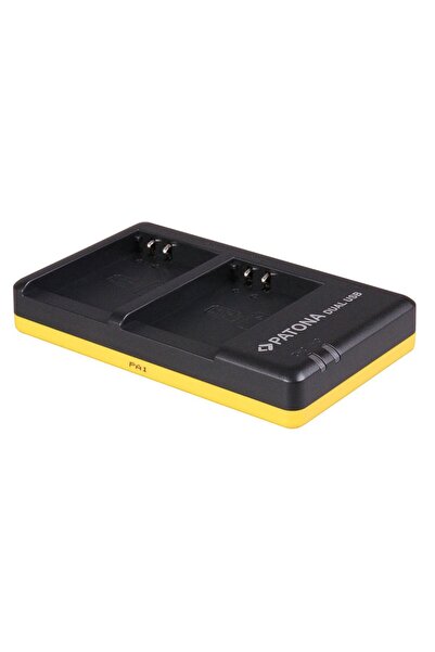 Patona Încărcător rapid dublu Slim micro-USB BLN-1 pentru Olympus OMD-EM5 PEN E-P5 -1946