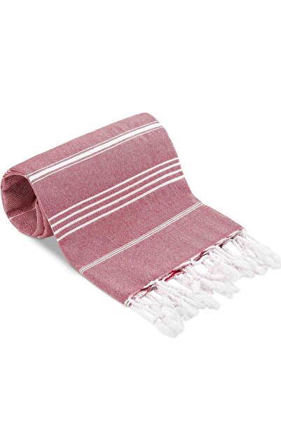 Mira Home نسيم صيفي ناعم 100% قطن بيشتيمال 100x180 سم أحمر كلاريت