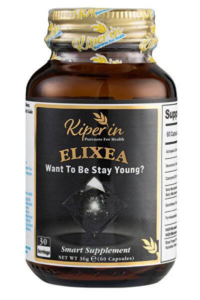 Kiperin Elixia ‘Longevity' | Yaşlanma Karşıtı | Resveratrol, Glutatyon, Koenzim Q10, NMN, NADH, PQQ