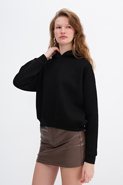 Addax με κουκούλα επένδυση fleece Φούτερ S1862