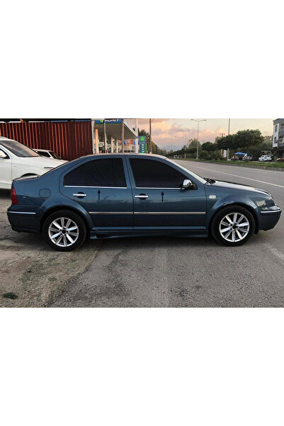 ServetDizaynOto Volkswagen Bora Uyumlu 1998-2004 Krom Cam Çıtası 4 Parça Pasl...