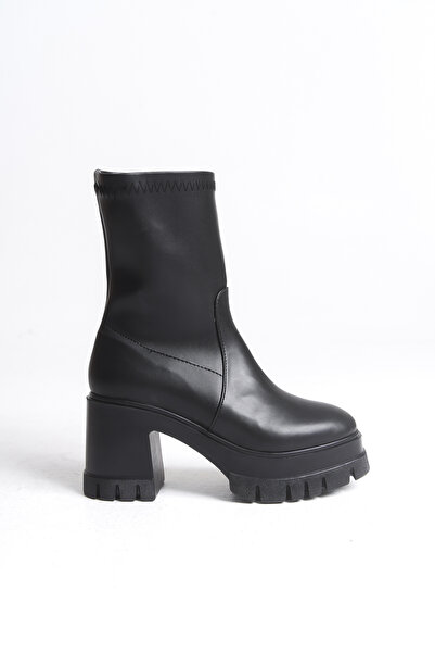 Riccon Voranethis Жіночі черевики 0012635 Чорні шкіряні