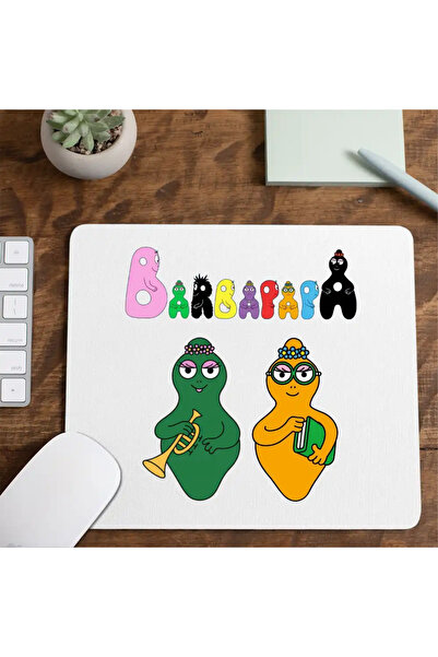 OEM Mousepad Barbapapa Logo Inspiratie