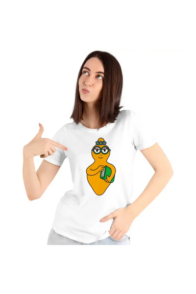 OEM Tricou Femei Barbalib Barbapapa Nerd Barbaletta