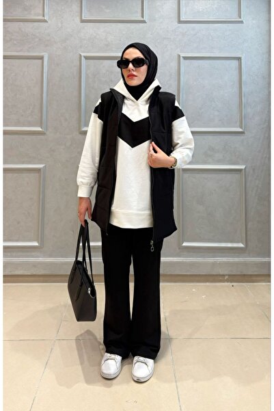 Kağanbutik Kapitone Yelekli Takım