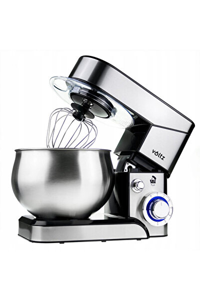 Voltz Planetary mixer V51115F, 1600W, Metal decoration, 5 liters, 6 speeds, L...