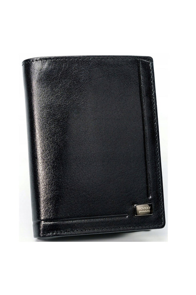 Other Large men's leather wallet without clasp - Rovicky