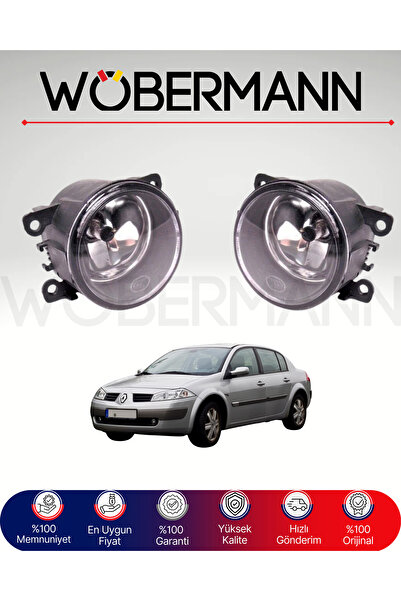 Wöbermann Renault Megane 2 Sis Far Seti 2003–2009 Uyumlu