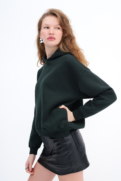 Addax με κουκούλα επένδυση fleece Φούτερ S1862