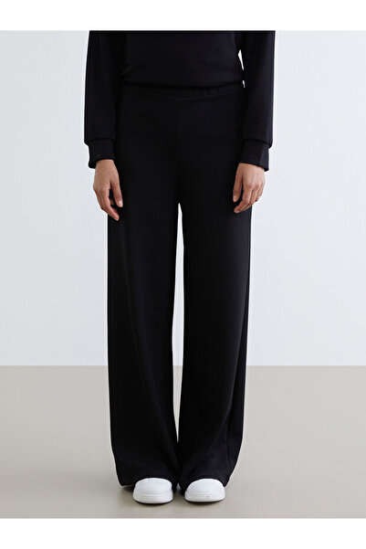 LC Waikiki Women's Wide Leg Sweatpants with Elastic Waist