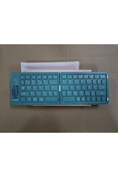 TWOTECH Katlanabilir Renkli Bluetooth Klavye – Şarjlı, Taşınabilir, 5.0 Bağlantı, Tüm Cihazlarla Uyumlu