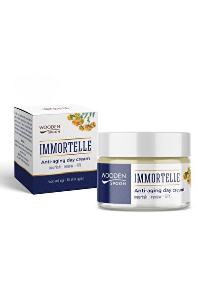 Wooden Spoon Anti-Aging Immortelle Cream, 50ml,