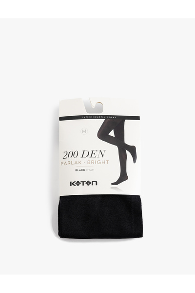 Koton 200 Den lesklé punčochové kalhoty