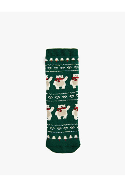 Koton Cotton Christmas Themed Socks