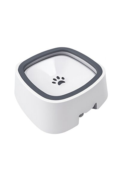 NEXTLY Elegant Pet Hydration Bowl 1.5L – Spill-Proof, Non-Toxic ABS, Sleek White Design