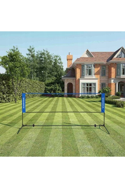 Other Plasă de tenis Songmics PENTRU TENIS ȘI BADMINTON, CADRU DE GRĂDINĂ 1,55 m / 4 m