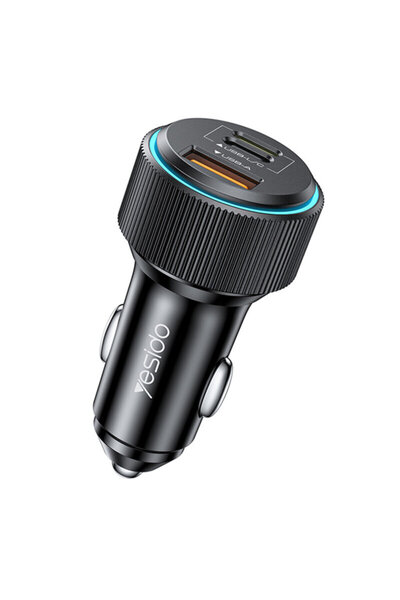 Yesido Car charger + Type-C to Lightning cable, 35W Y60
