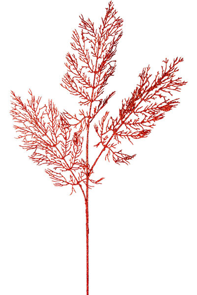 Herdekora Artificial Glitter Branch Red 76 Cm.