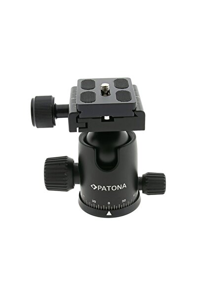 Patona Trepied cu cap sferic din aluminiu, 36 mm, Premium PBH36